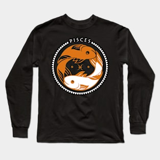 Pisces zodiac sign Long Sleeve T-Shirt